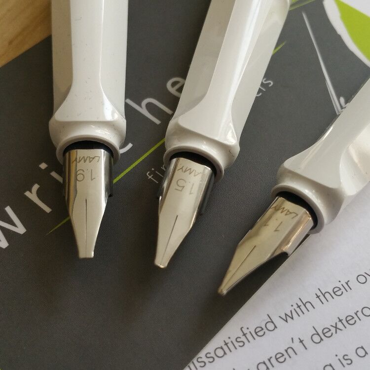 Mm Lamy Safari Stub Nib Lamy Joy Special Edition White Set