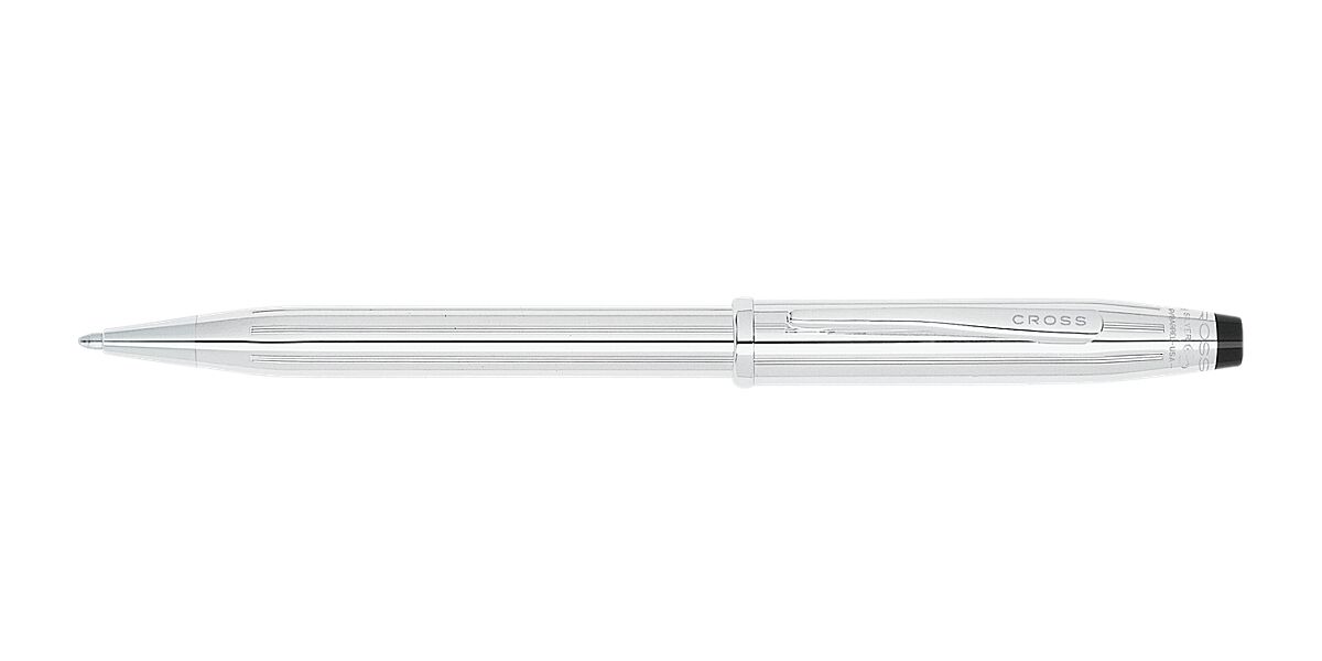 Cross Century II Refillable Ballpoint Pen, Medium Ballpen, Includes Luxury  Gift Box - Hallmarked Sterling Silver